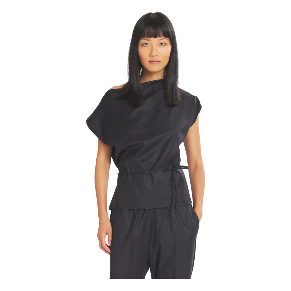 Barena Venezia Navy Marsal Flan Top Blue Dames