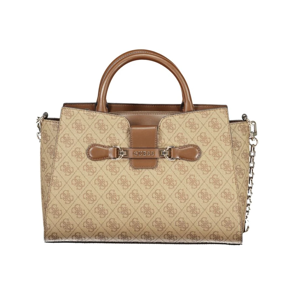 Guess Beige Polyethyleen Handtas Beige Dames