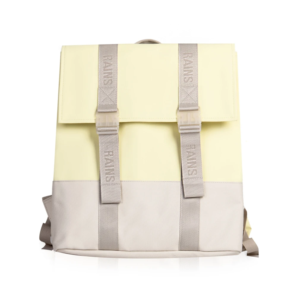 Rains Waterdichte Rugzak met Laptopvak Yellow Unisex