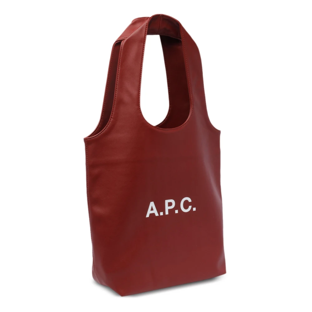 A.p.c. Rode tassen met grote handvatten Red Dames