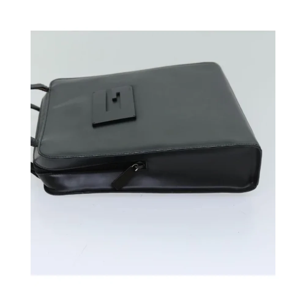 Gucci Vintage Pre-owned Leather gucci-bags Black Dames