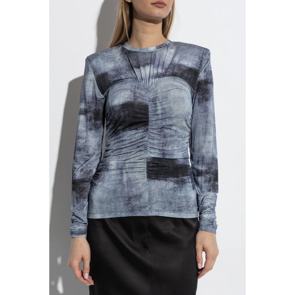 Gestuz Areen Top Blue Dames