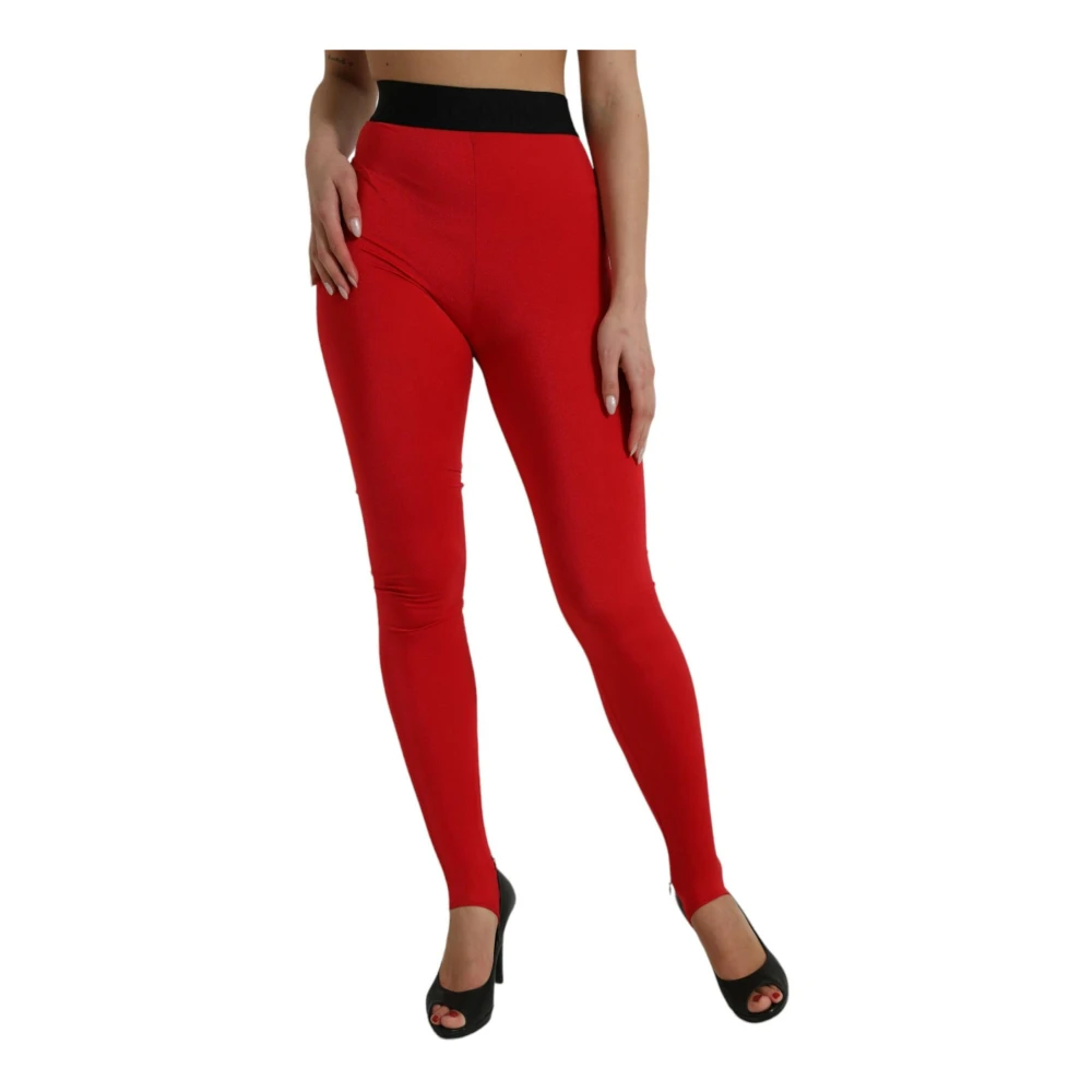 Dolce & Gabbana Leggings Red Dames
