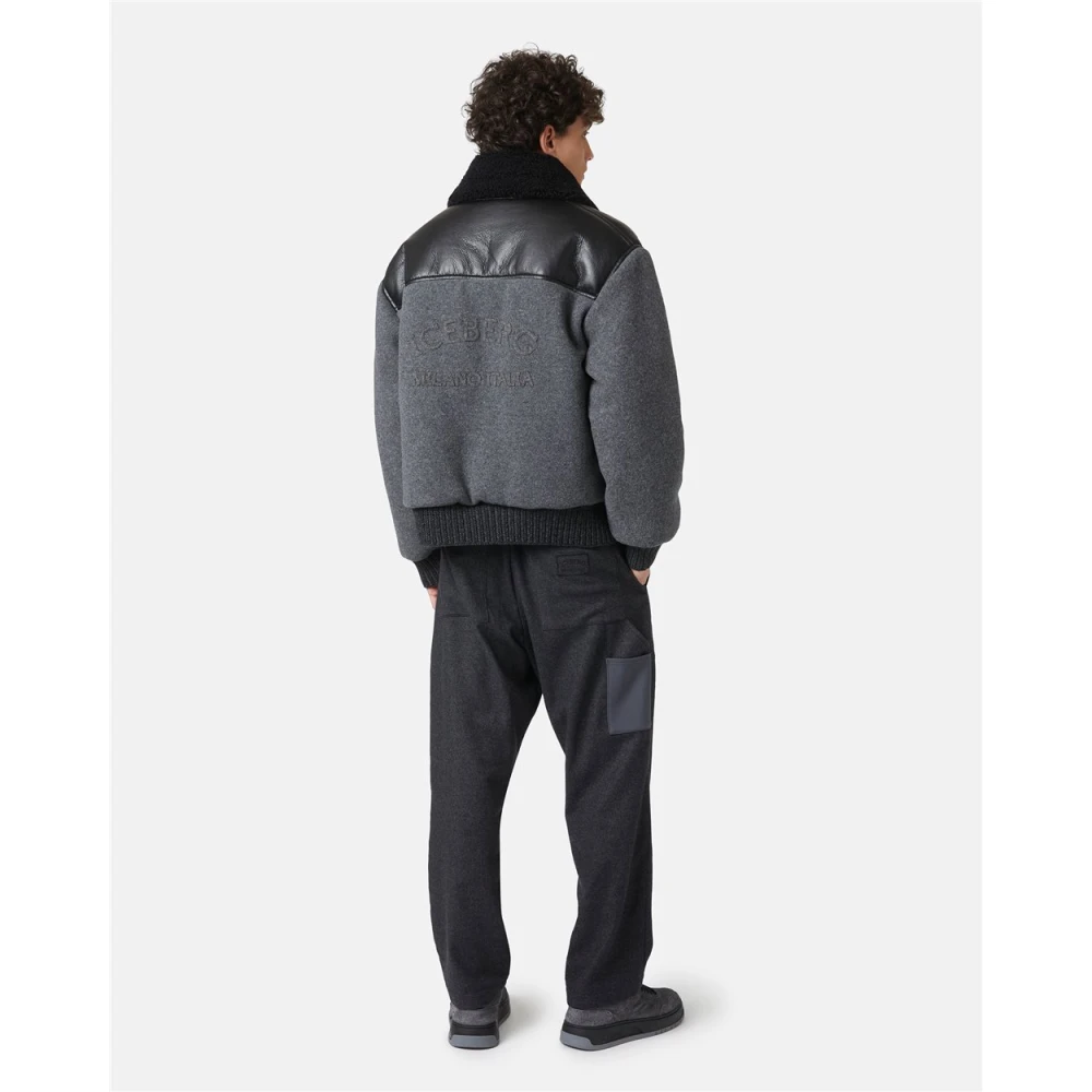 Iceberg Jas in eco-schapenvacht en brei Multicolor Heren