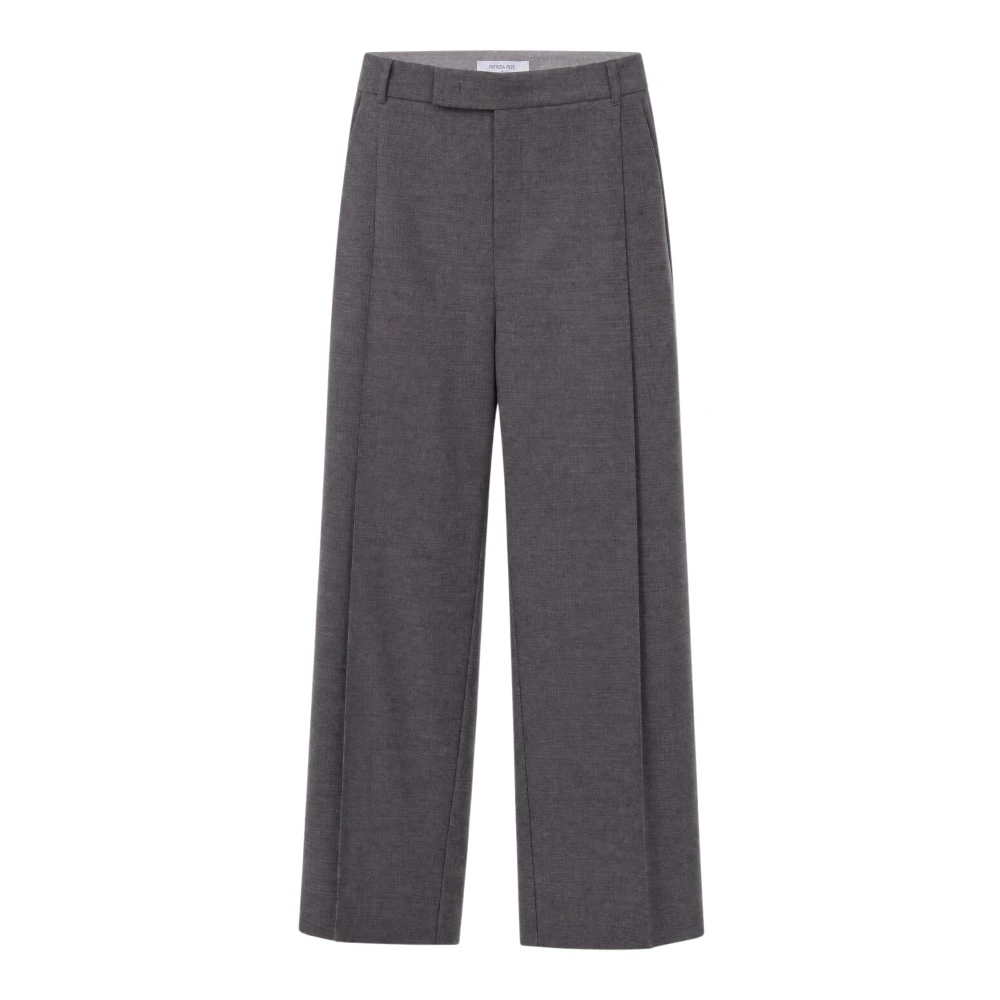 Patrizia Pepe Donna Grigio - Pantaloni A Gamba Larga - Trousers - S