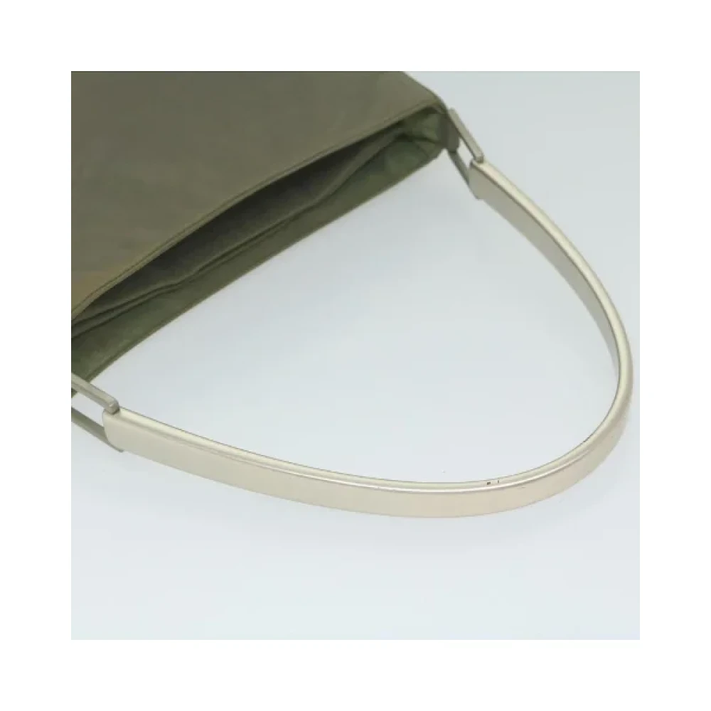 Prada Vintage Pre-owned Nylon prada-bags Green Dames