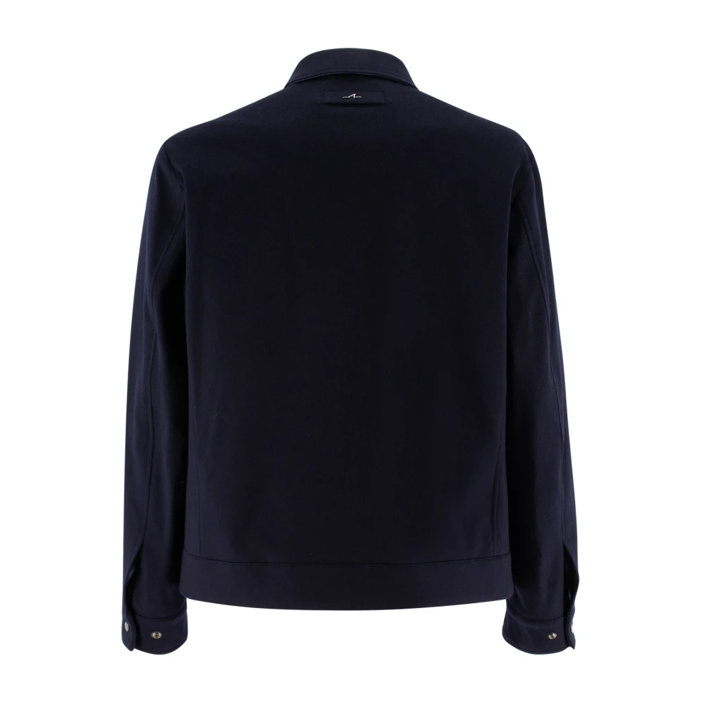 PAUL & SHARK Elegante Waterdichte Kasjmierjas Blue Heren