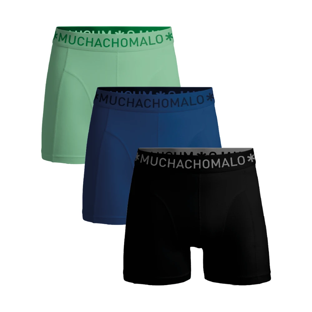 Muchachomalo Microfiber Boxershorts 3-Pack Multicolor Heren