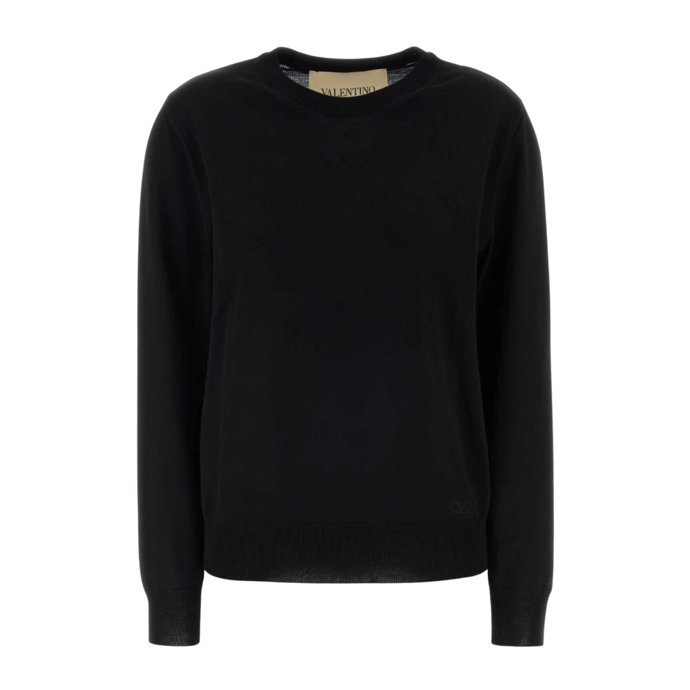 Valentino Garavani Donna Nero Maglie, Xl, New,