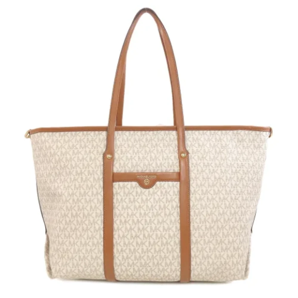 Michael Kors Pre-owned Fabric handbags Beige Dames