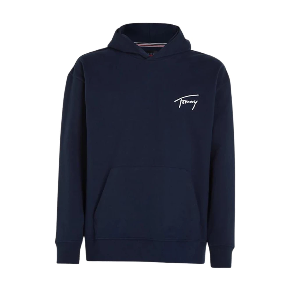 Tommy Hilfiger, Herren, Pullover, Herren-Sweatshirt Blau Mit Reissverschluss, Blau, (S) - Bild 4