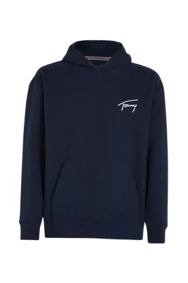 Signature Logo Relaxed Hoodie