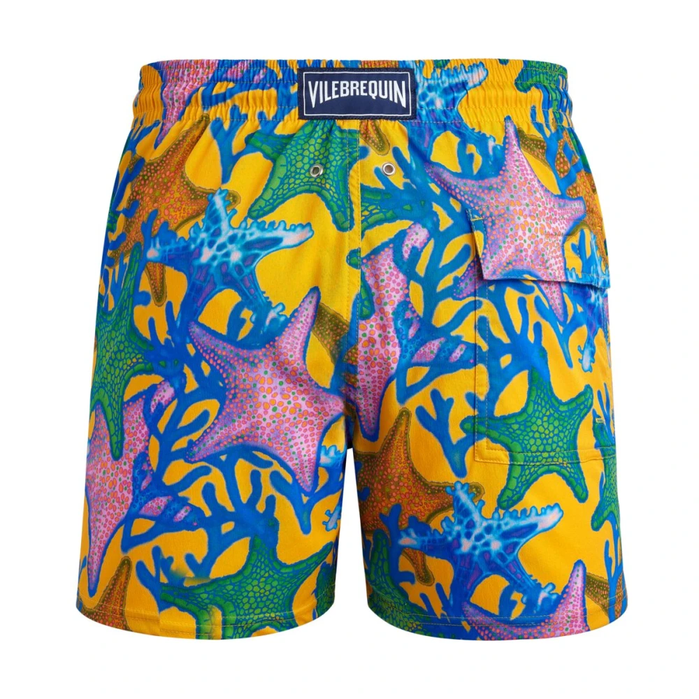 Vilebrequin Glowed Stars Stretch Zwemshorts voor Heren Multicolor Heren