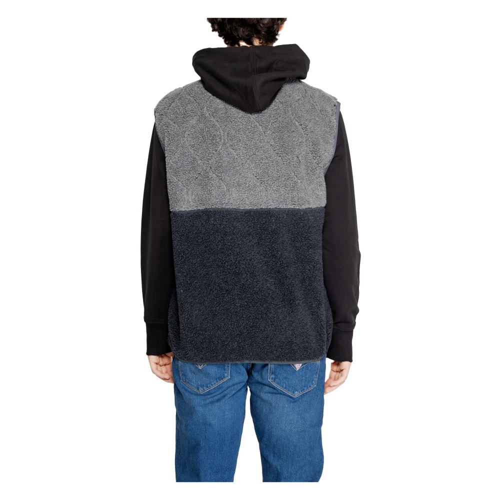 Tommy Hilfiger Zwarte Hooded Ritsjas Multicolor Heren