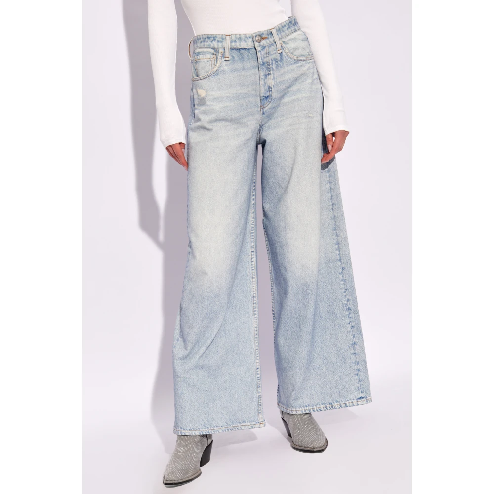 Rag & Bone Miramar Jeans Blue Dames