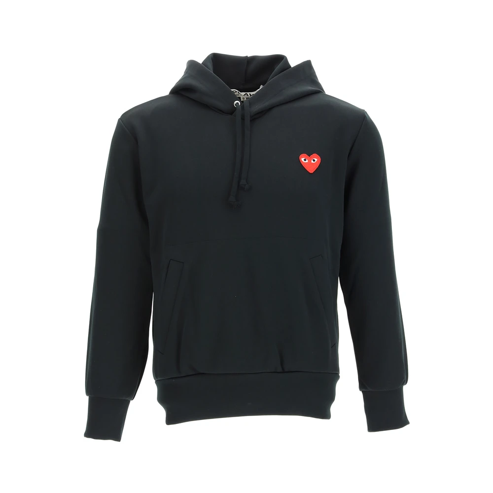Comme des Garçons Play Capuchontrui Black Heren