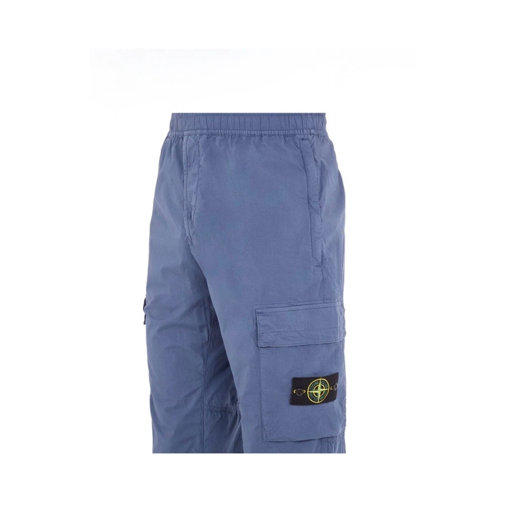 Stone Island Slim-fit Trousers Blue Heren