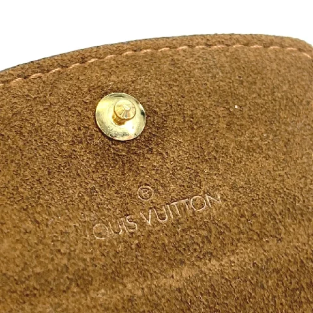 Louis Vuitton Vintage Pre-owned Cotton key-holders Brown Dames