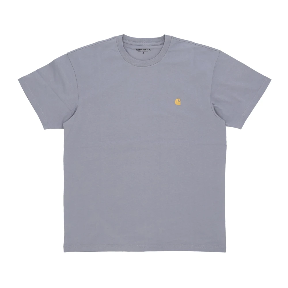Carhartt WIP Chase T-Shirt Mirror Gold Korting Gray Heren