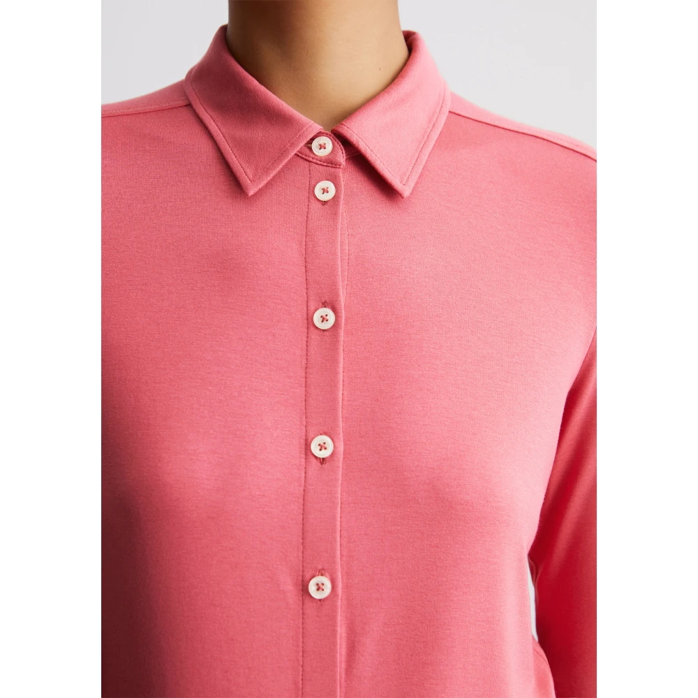 Marc O'Polo Gewone jerseyblouse Red Dames