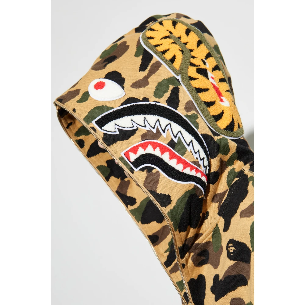 A Bathing APE Sweatshirts & Hoodies Yellow Heren