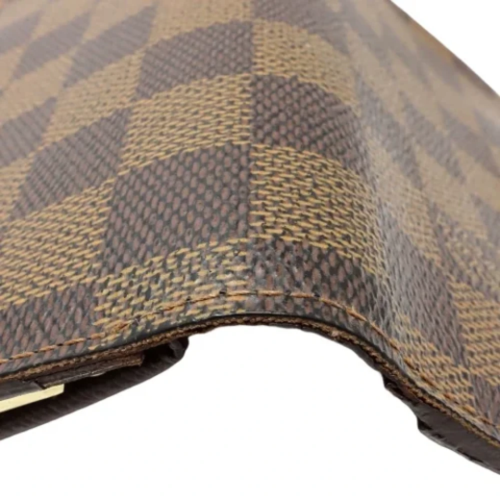 Louis Vuitton Vintage Pre-owned Canvas wallets Brown Dames