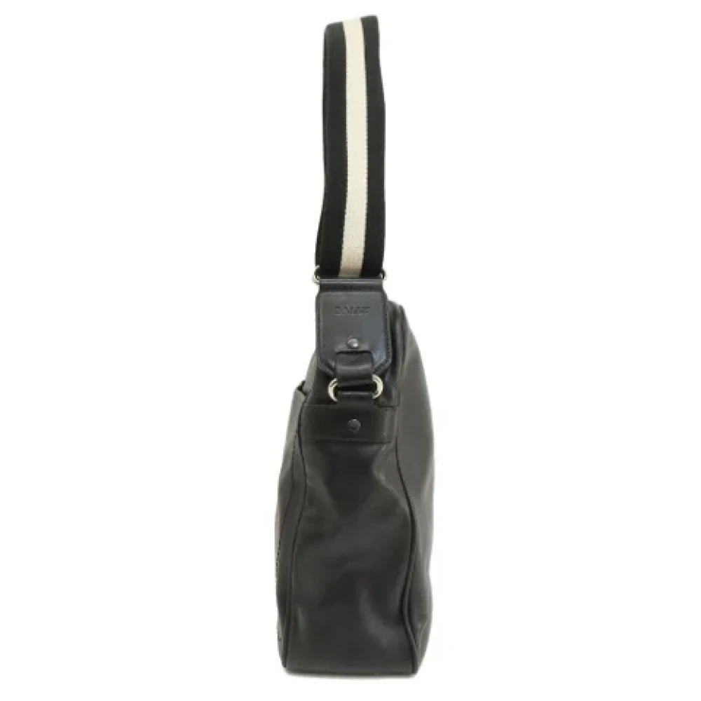 Bally Pre-owned Leather shoulder-bags Black Dames