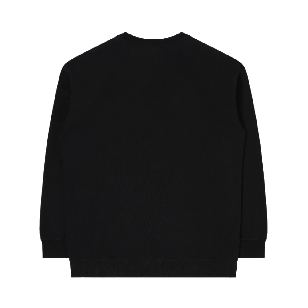 Edwin Zwarte Sweater Tattoo Samenwerking Black Heren
