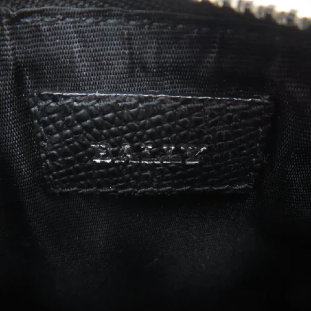Bally Pre-owned Fabric wallets Black Dames