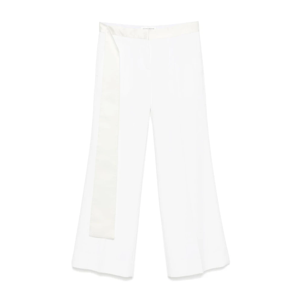 Victoria Beckham Witte elegante broek White Dames