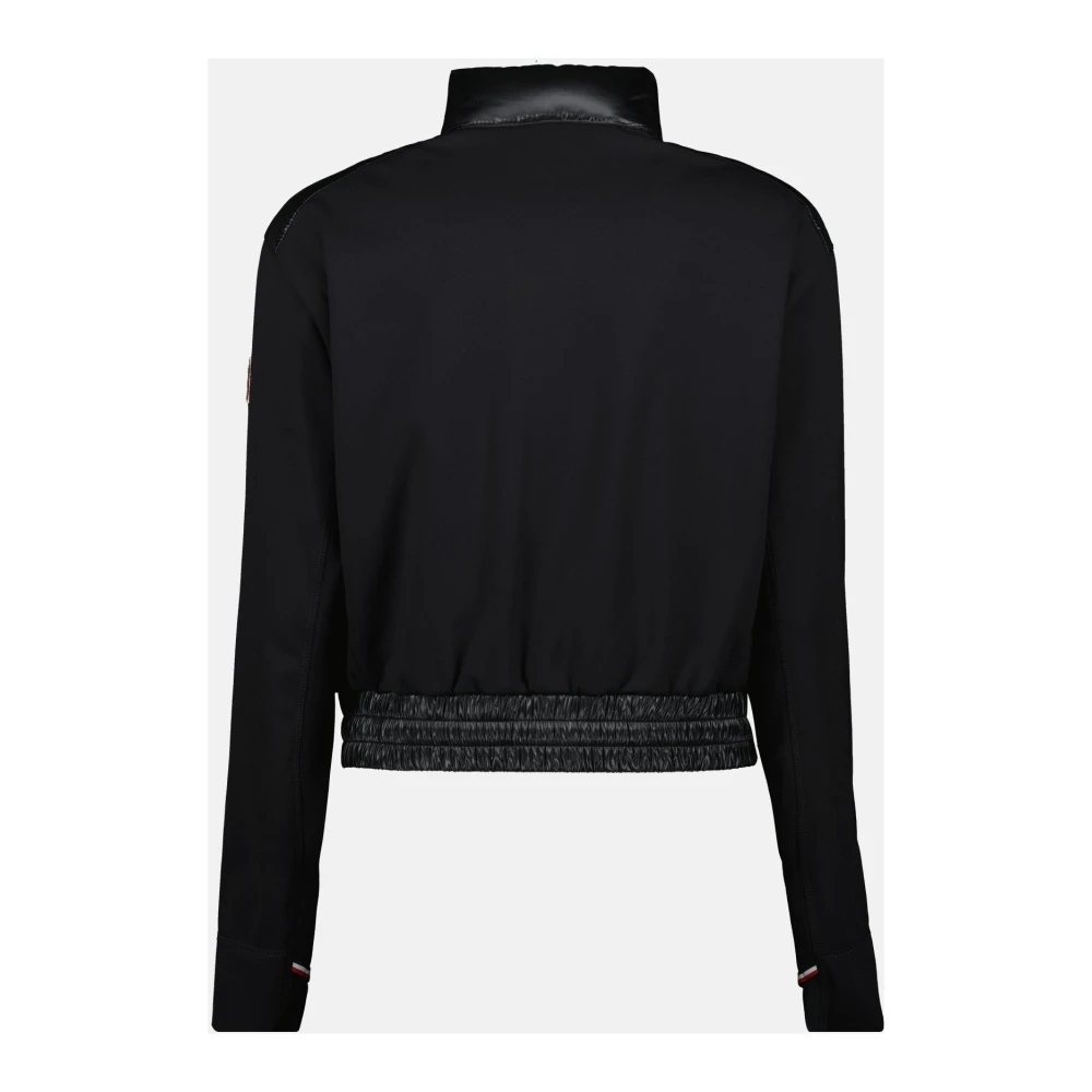 Moncler Gewatteerd Ritsjack Lente-Zomer 2025 Black Dames