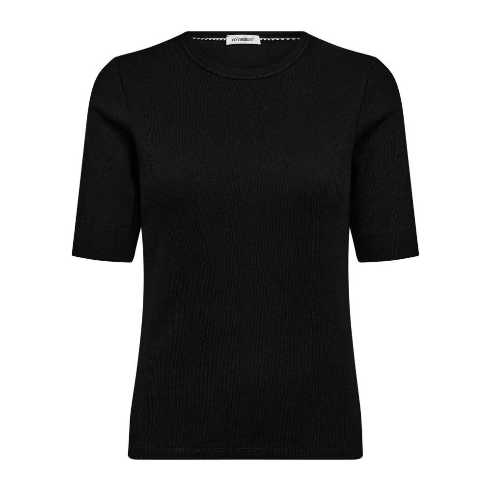 Co'couture Black T-Shirts, Female, Xl, T-Shirts