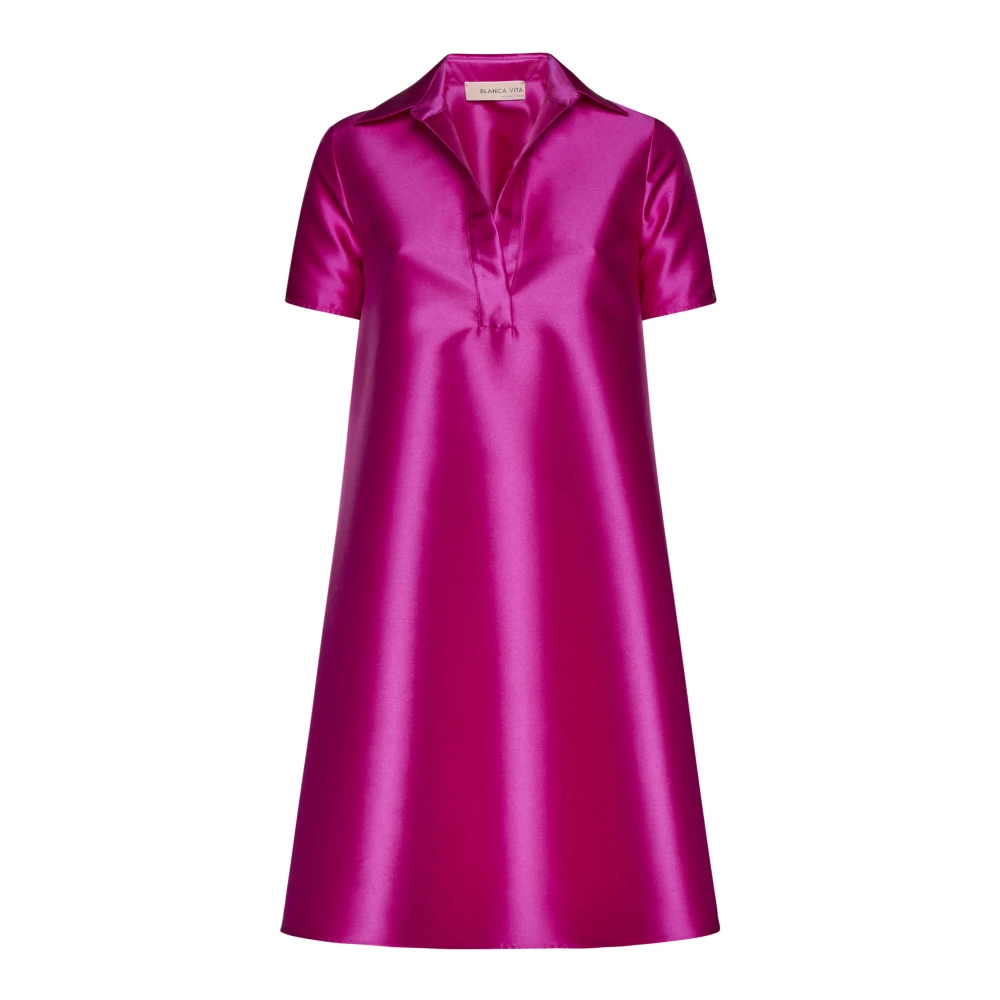 Blanca Vita Fuchsia Jurken voor Stijlvolle Look Pink Dames