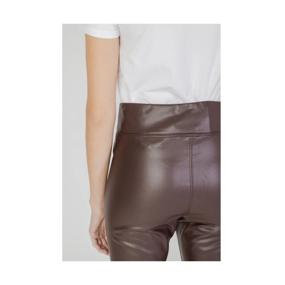 Street One Bruine Polyester Leggings & Broek Brown Dames