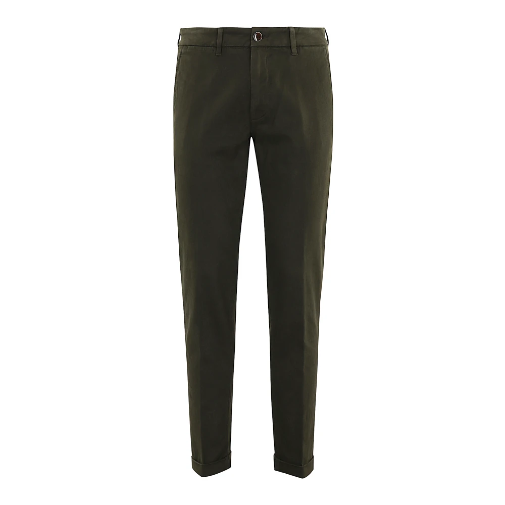 Re-Hash Stretch Gabardine Chinos Green Heren