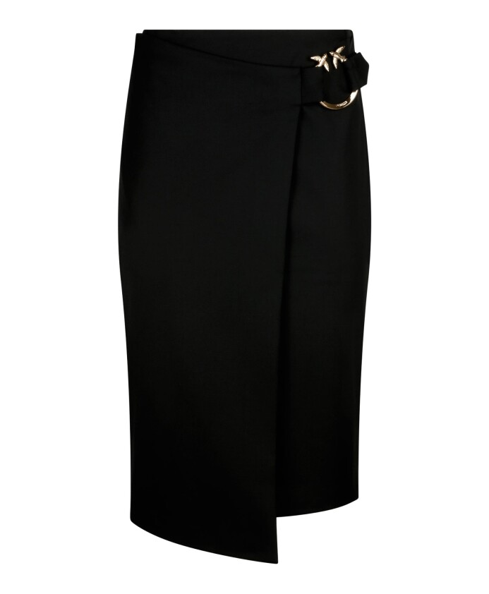 jupe-midi-portefeuille-noire-coupe-slim