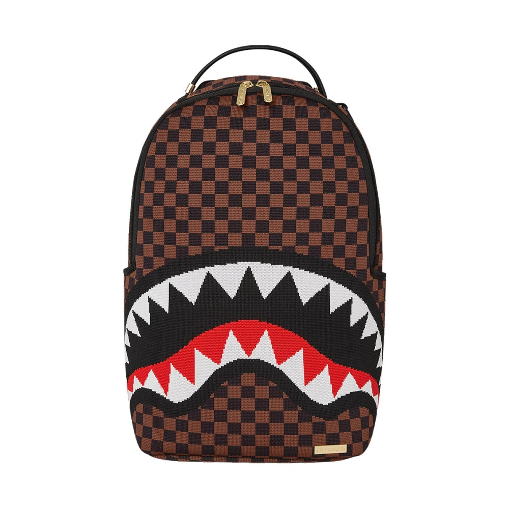 Sprayground Unisex Knit Sharks In Paris 2.0 Dlx Backpack