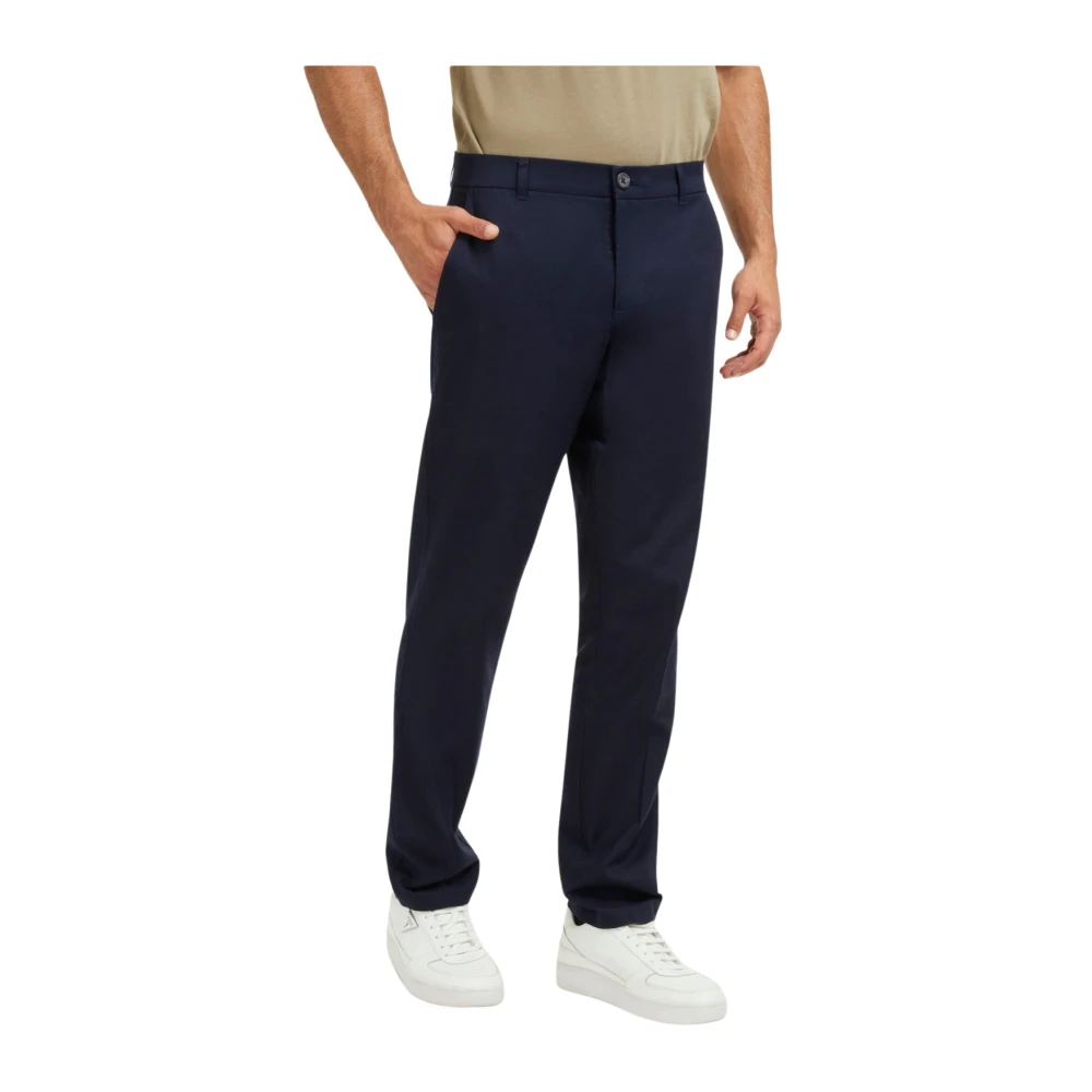 Guess - Trousers > Chinos - Blue - Guess - Modalova