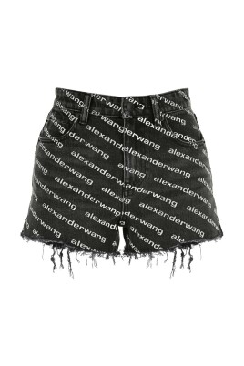 printed-denim-shorts-for-women