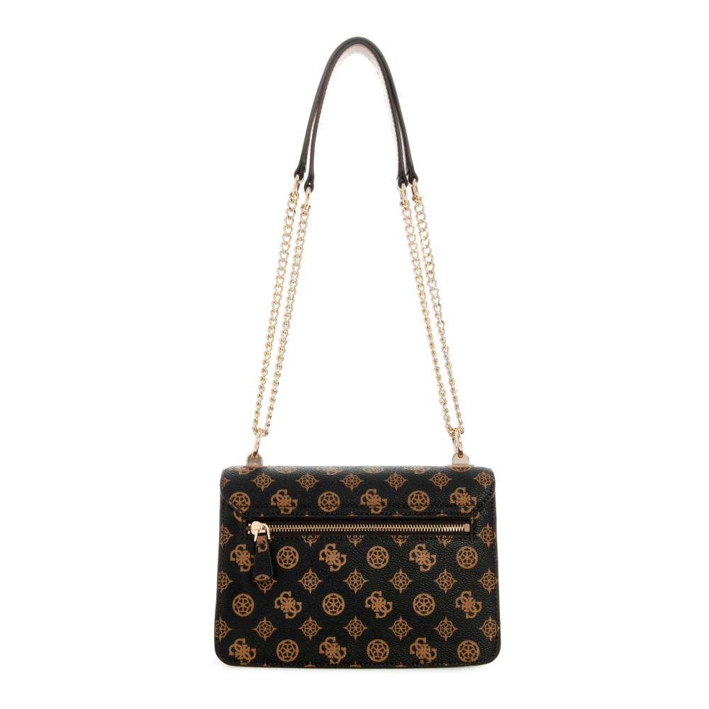 Guess Mocha Logo Multi Crossbody Tas Dames Zwart Black Dames