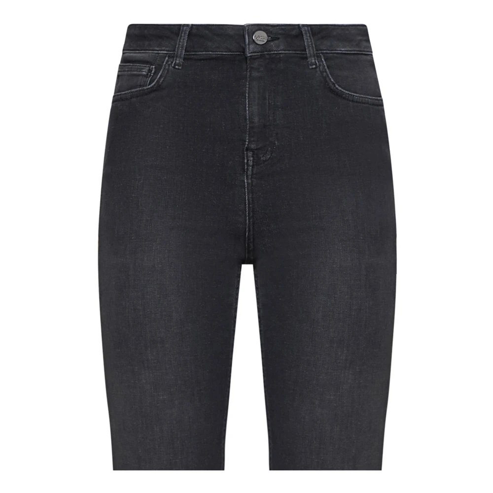 Kaos Zwarte Denim Jeans Black Dames