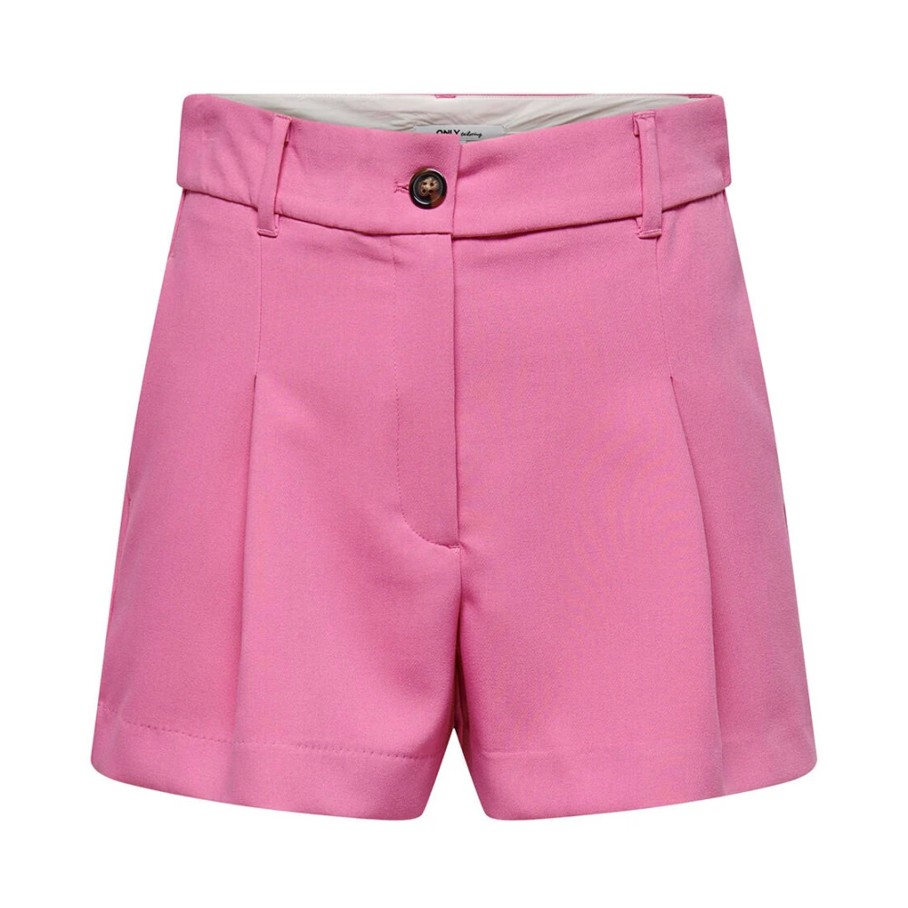 Only Lisa High Waist Shorts Pink Dames