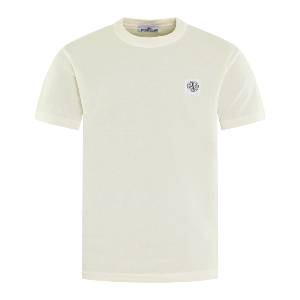 Stone Island Herr Kortärmad T-shirt White, Herr