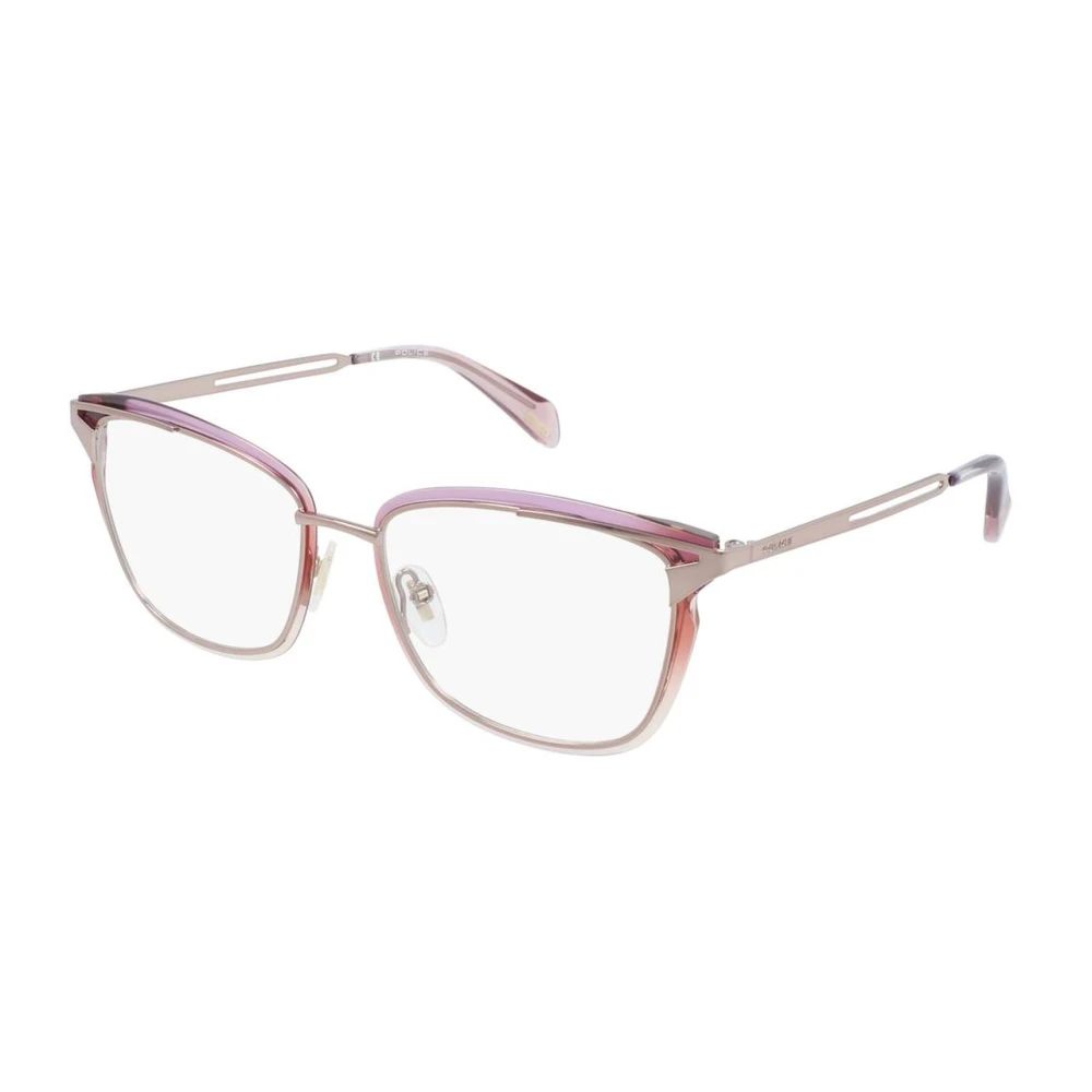 Police Beige Metalen Frames voor Vrouwen Pink Dames