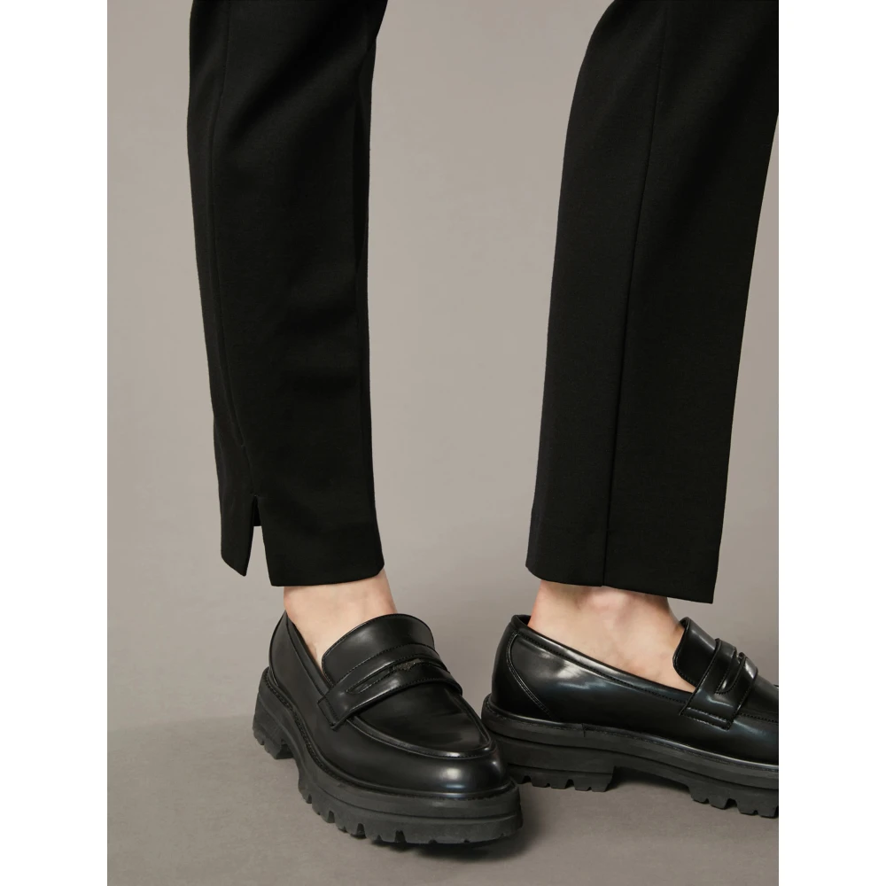Pennyblack Skinny Jersey Broek Londen Stijl Black Dames