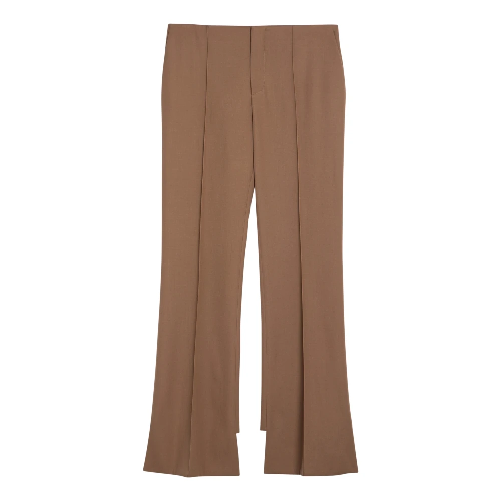 Chloé Flared Broek Brown Dames