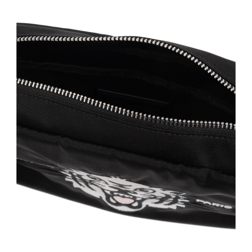 Kenzo Schoudertas met tijgermotief Black Heren
