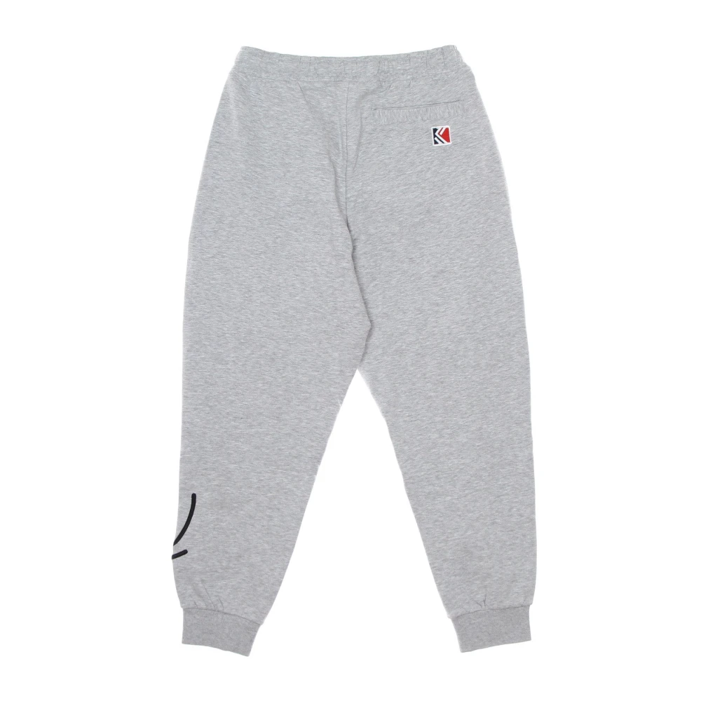 Karl Kani Retro Sweatpants Ash Grey Gray Heren