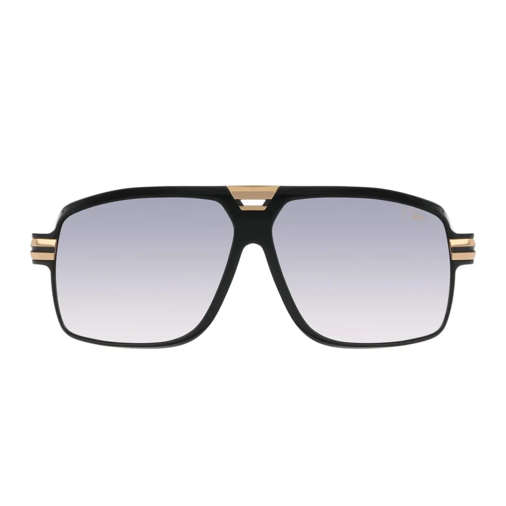 Cazal Unisex Black Sunglasses, 60 Mm, Vintage Pilot Sunglasses With Metal Details