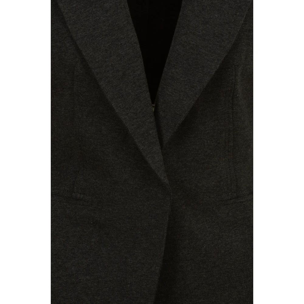 Norma Kamali Elegante Damesblazer Gray Dames